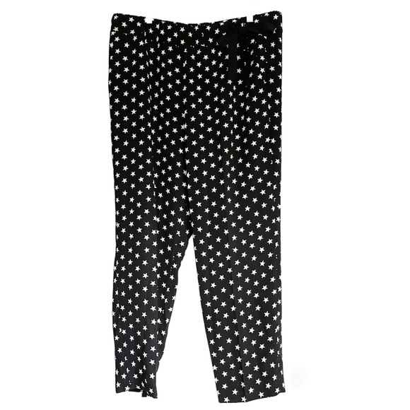 J. Crew Black and White Polka Dot Straight Leg Pants - Picture 4 of 11